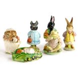 A collection of Beswick and other Beatrix Potter figures, to include Mr Benjamin Bunny, Little Black