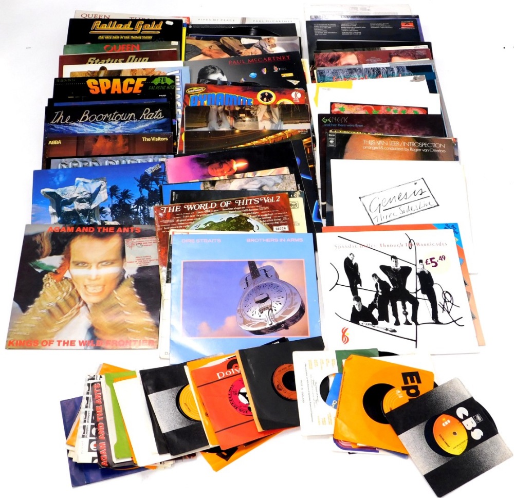 A quantity of LP records, to include Slade, Paul Simon, Feargal Sharkey, Frankie Goes To