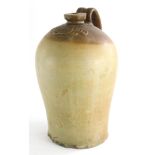 A large two gallon baluster shaped stoneware jug, stamped Hildyard, Brigg (AF), 40cm high.