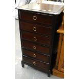A Stag Minstrel six drawer chest.