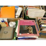 A quantity of mainly classical LP records, to include Tchaikovsky, etc. (a quantity)