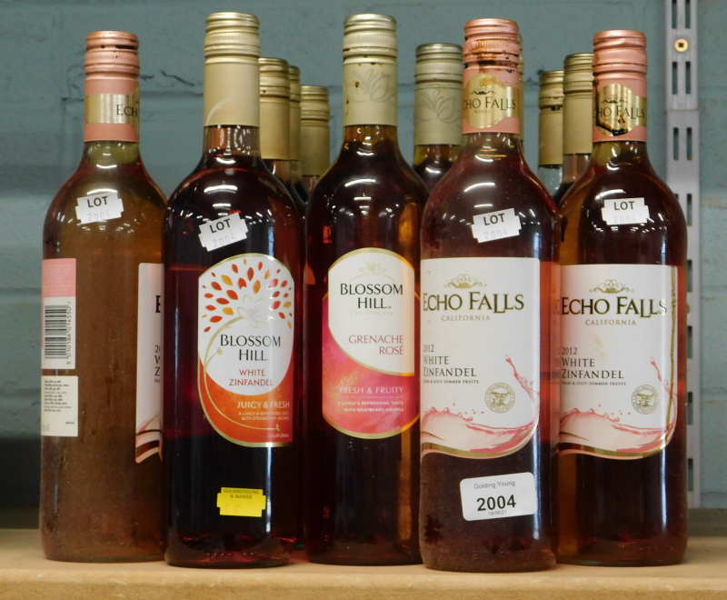 A quantity of Blossom Hill Rose wine, to include Grenache Rose, White Zinfandel, etc. (a quantity)