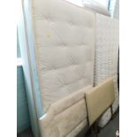 A quantity of single mattresses, bed heads, etc. (a quantity)