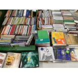 A quantity of mainly classical CDs and other. (2 boxes and loose)