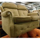 A G plan two seater sofa.