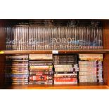 Various DVDs, The Poirot Collection. (a large collection, 1 shelf)