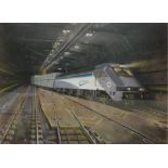 Terence Cuneo (1907-1996). Le Shuttle, artist signed limited edition print number 158/850, also sign