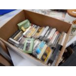A quantity of cassette tapes, Don Mclean, Hector Gimenez, etc. (1 box)