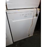 A Hotpoint dishwasher.