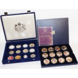 Cased coin sets, to include the Royal Wedding photographic coin collection, various other Royal Comm