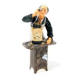 A Royal Doulton The Clockmaker figure, HN2279, 20cm high.