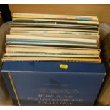 Various records, to include Super Sensation Stereo, Easy Listening, Sound of Music, classical and