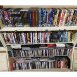 Various DVDs and CDs, to include Star Wars, Harry Potter, Lord of The Rings, Disney films, classical