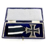 An original World War One Imperial German 1914 Iron Cross, second class, boxed.