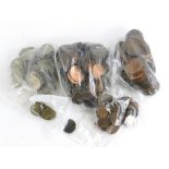 A large quantity of British coins, to include Cupro-nickel. etc.