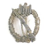 An original German infantry assault badge from World War Two. (AF).