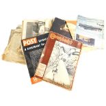 A collection of magazines, to include Everybody's, Picture Post, The Lincolnshire Chronicle, various