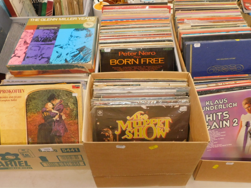 A quantity of records, mainly classical and easy listening, to include Prokofiev Romeo and Juliet Co