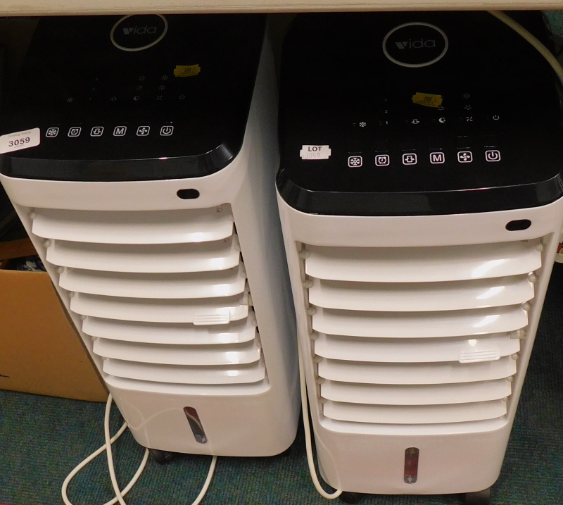 A pair of Vieda humidifiers.