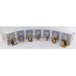 The World of Beatrix Potter ceramics Border Fine Arts figures, including Playful Kittens, One Curiou