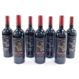 Four bottles of Corsiero Nero di Troia 2017, together with three bottles of Nero di Troia Purosangue