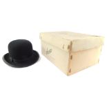 A Scot's Hatter's of London boxed bowler hat, by Aero - Felt.