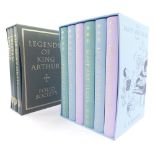 Folio Society. Benson (E F). The Mapp & Lucia Novels, in slip case, and Legends of King Arthur.