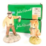 Two Beswick Beatrix Potter figures, modeled as Farmer Potatoes and Amiable Guinea Pig, boxed.