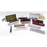 Miscellaneous pens, to include Parker, pen refills, Cross pens, etc. (a quantity)