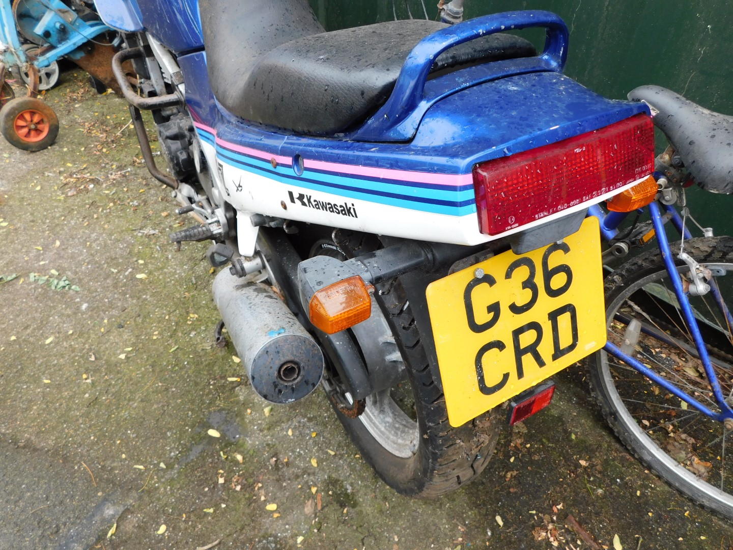 A Kawasaki GPZ500 S motorbike, Registration G36 CRD, having 18276 miles, MOT expired 30/09/11. - Image 3 of 3