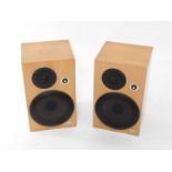 A pair of Victor Model SX-3 speakers, 31.5cm wide, (AF)