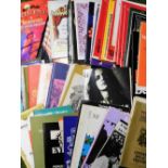 A group of theatre, opera and ballet programmes, mainly relating to the 60s and 70s. (a quantity)