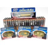 The Bond Collection 1-20 videos, and a collection of Corgi James Bond collectors cars, to include Th