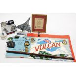 A group of aviation RAF items, to include a Corgi Vulcan XL 426, an Aviation Archives Avro Vulcan on