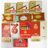 Various cigars, etc., tins of Cafe Creme Henri Wintermans, various other Waterman's cased cigars, et