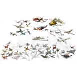 A group of diecast airplane models, to include models by Playart, Diecast and others, together with