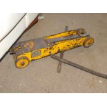 A Hydrojack hydraulic trolley jack.