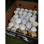 Decorative and other mugs, Royal Commemorative loving cup, etc. (1 box)