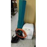 An Amcor dehumidifier and a Bosch AVS1 leaf blower. (2)