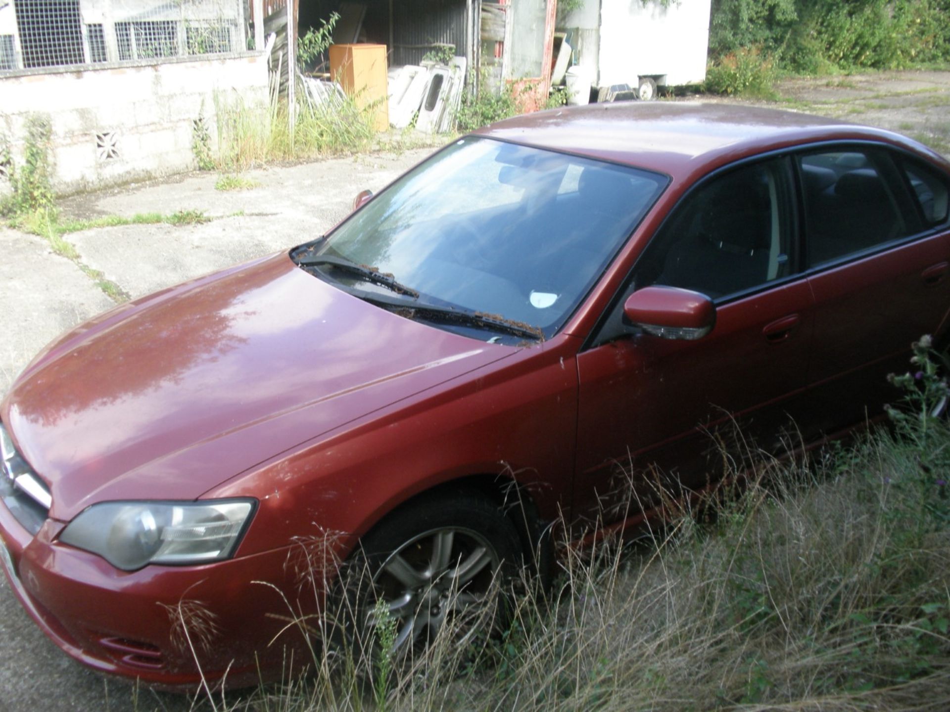 A Subaru Legacy, registration FP54 WJC, 62,609 miles, vehicle starts and has been run around the yar - Image 2 of 4