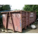 Withdrawn Pre Sale - A roll on roll off scrap skip.