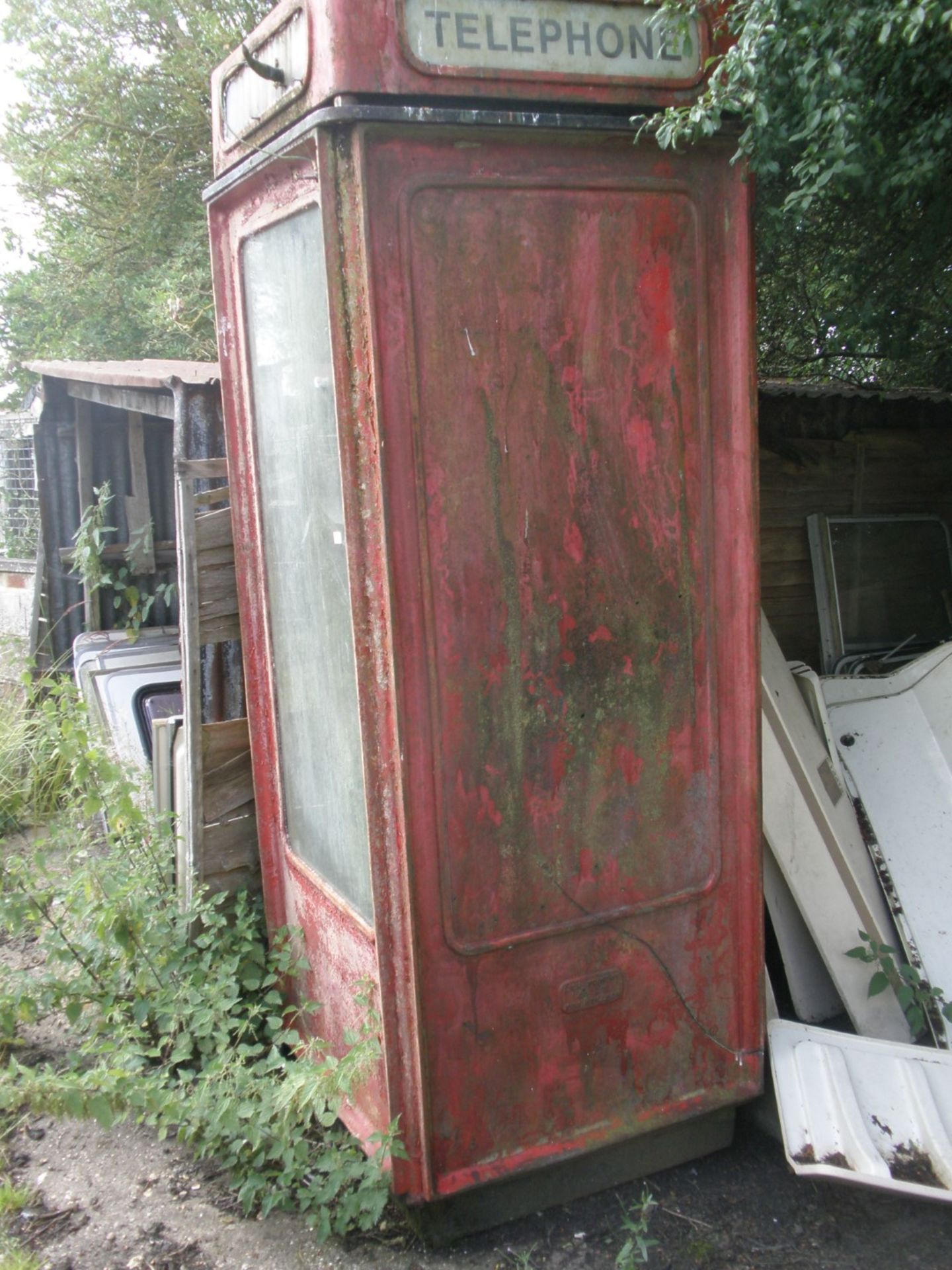 A Lion Foundry red telephone box. (AF) - Image 2 of 2