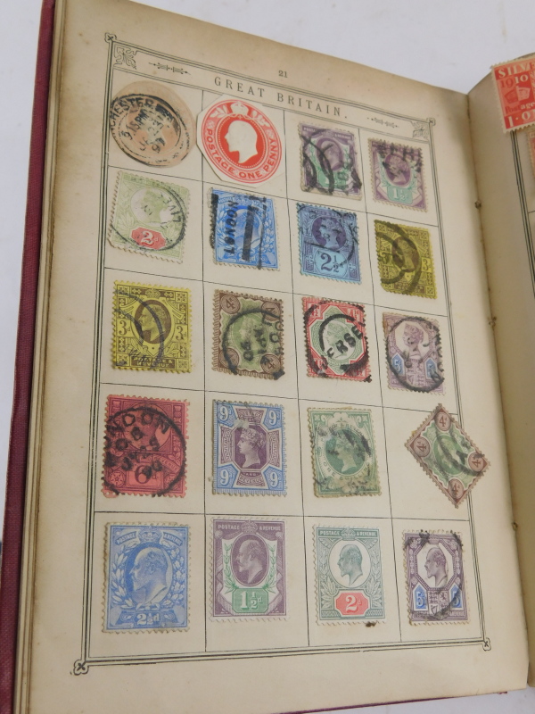 An album of world stamps, to include France, Germany India, Egypt, Grenada, New South Wales, South A - Bild 7 aus 7
