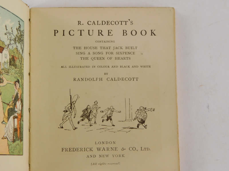 Caldecott (Randolph). PICTUREBOOK NO 2 chromolithograph plates, publisher's pictorial boards, 4to [n - Image 6 of 8
