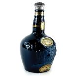 A bottle of Chivas Brothers Limited Royal Salute blended Scotch Whisky, in weighted decanted bottle,
