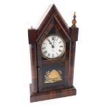 WITHDRAWN PRE SALE BY VENDOR. An Ansonia Clock Company American mantel clock,