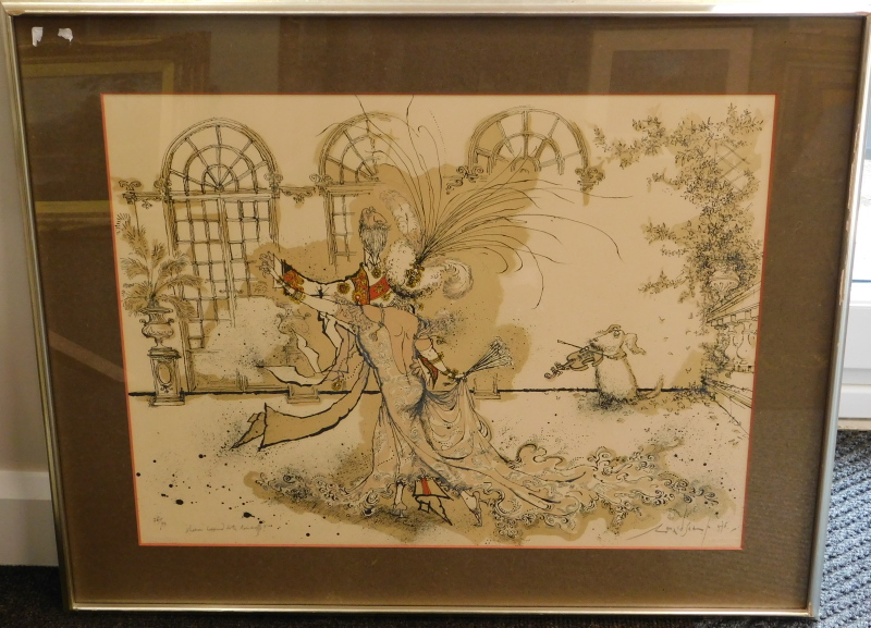 Ronald Searle (1920-2011). Whatever happened to the Romdroffs?, artist signed, titled, limited editi - Bild 2 aus 4