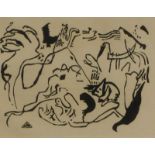 Wassily Kadinsky (1866-1944). Jungster Tag from Klange, limited edition woodcut, titled verso, 19cm