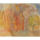 N.A. (20thC). The Sun and Old Olive Trees Provence, watercolour, initialled, titled, dated (19)89,