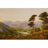 William Taylor Longmire (1841-1914). Grasmere, Westmorland, Rydal Lake from Rydal Park, Westmorland,